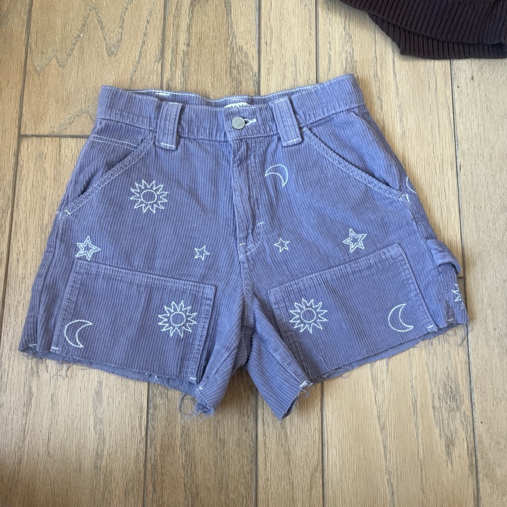 corduroy cargo shorts